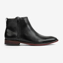 Bota Social Ferracini Masculina Preta Caravaggio